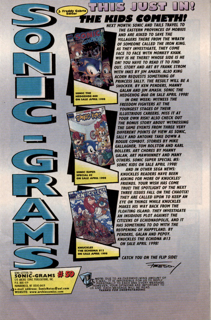 Sonic - Archie Adventure Series June 1998 Page 25